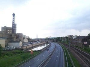 Access to Bingley - Road, rail and canal