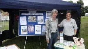 Bingley Walkers are Welcome stand at Bingley Show