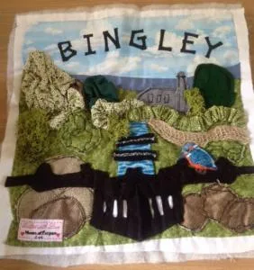 Walkers are Welcome Wall Hanging - Bingley Contribution