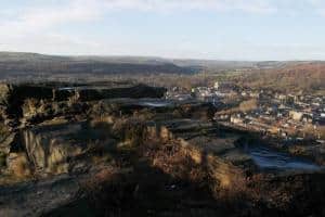 Discovering Bingley from Gilstead Crag