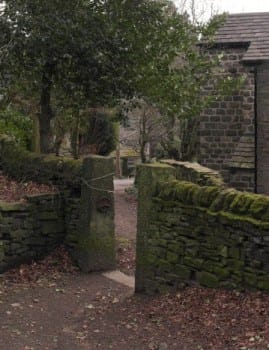 Fernhill entrance of Prince of Wales Park, Bingley