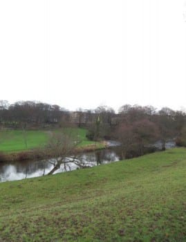 Above River Aire - View of Myrtle Park, Bingley