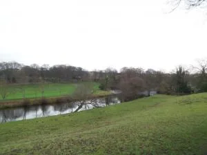 Above River Aire - View of Myrtle Park, Bingley