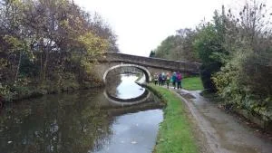 Primrose Lane bridge above Leeds & Liverpool Canal