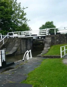 Three Rise Locks in Bingley