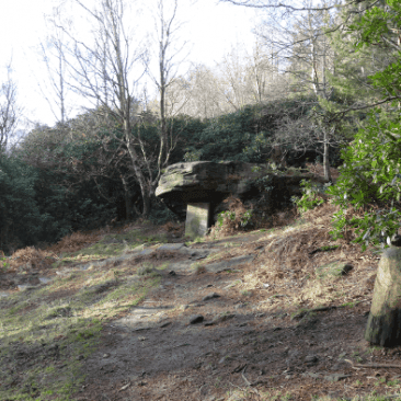 Lady Blantyre's Rock in Bingley St Ives