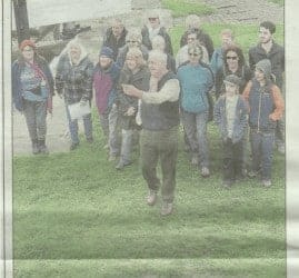 Telegraph & Argus - 2017-05-02 - Ramblers Take Steps Into History at Festival