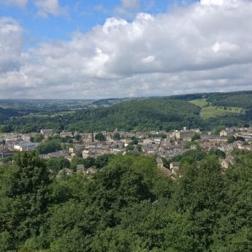 Views of Bingley and Aire Valley