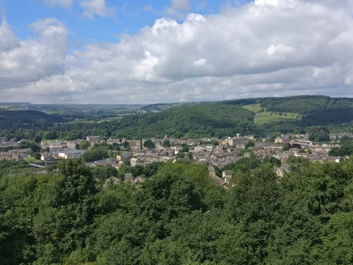 Views of Bingley and Aire Valley