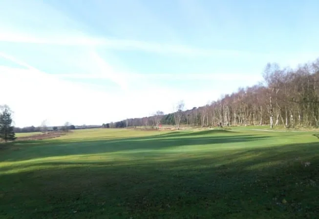One of the holes at Bingley St Ives Golf Club