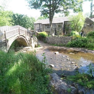 Pack Horse Bridge and Dwellings