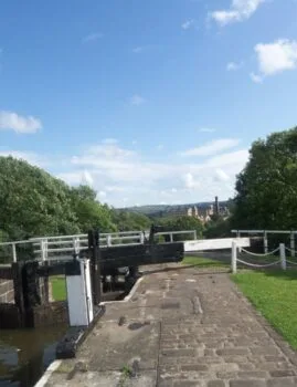 Top of Bingley Five Rise Locks