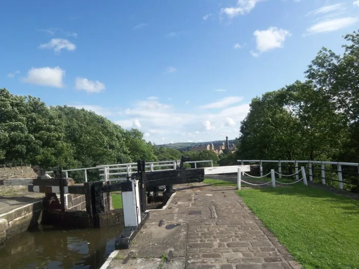 Top of Bingley Five Rise Locks