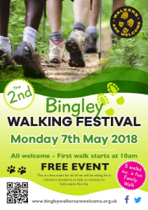 Bingley Walking Festival Leaflet 2018 - Page 1