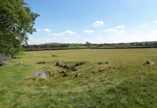 View of Norr Hill from Banktop in Harden