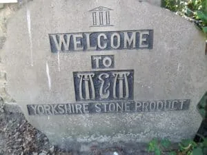 Banktop Quarry sign