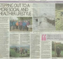 Telegraph & Argus - 2018-01-30 - Stepping out to a more social and healthier lifestyle