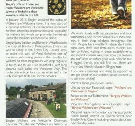 Bingley Directory - 2018-09-01 - In your community Bingley Walkers are Welcome
