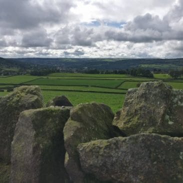 View of Aire Valley from West-Morton