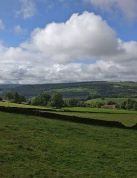View of Aire Valley from St-Ives Estate