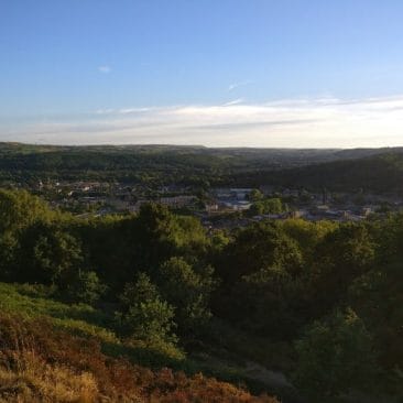 Bingley Panorama from Gilstead Crag