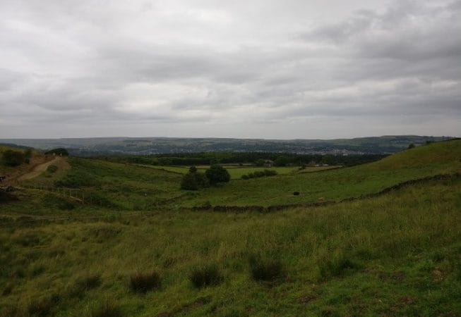 View of Coplowe Hill near Wilsden