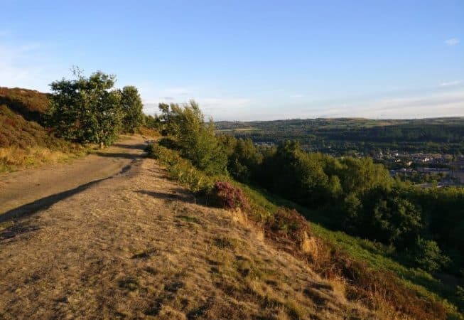 Gilstead Cragg above Bingley has some beautiful moorlands areas