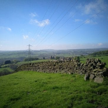 Harden Valley with Cullingworth in background