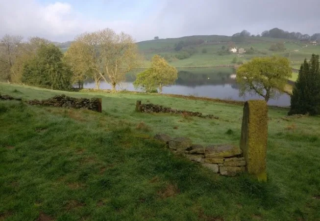 Serene vision of a Yorkshire Reservoir in Hewenden