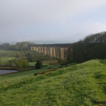 Hewenden Viaduct and Reservoir