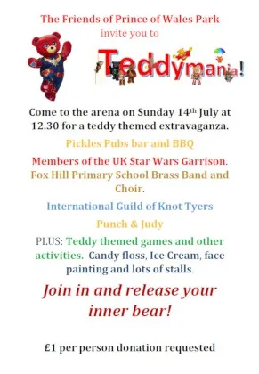 Teddymania Poster - Programme