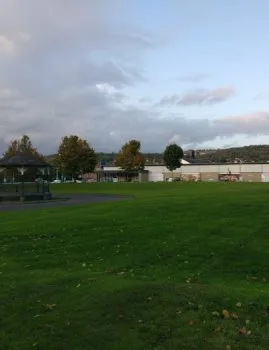 View from Myrtle Park since demolition of Bradford & Bingley Headquarters