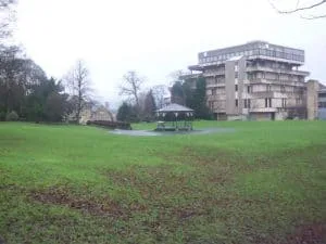 Bradford & Bingley Headquarters from Myrtle Park