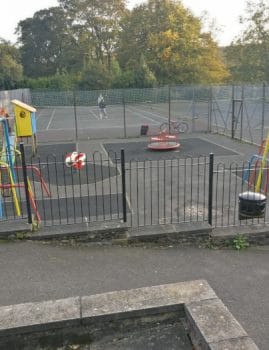 Tennis Court, Playground & Basketball in Myrtle Park
