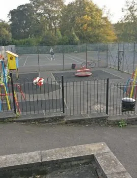 Tennis Court, Playground & Basketball in Myrtle Park