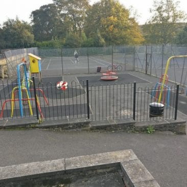 Tennis Court, Playground & Basketball in Myrtle Park