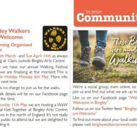 Bingley Directory - 2019-03-01 - Upcoming Organised Walks