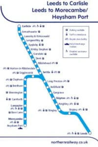 Leeds to Carlisle & Leeds to Morecambe Railway Line