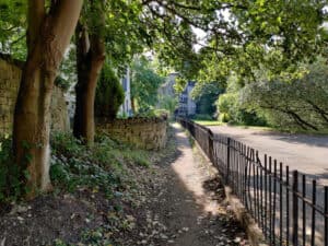Riverside Walk near Millgate in Bingley