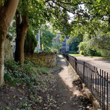Riverside Walk near Millgate in Bingley