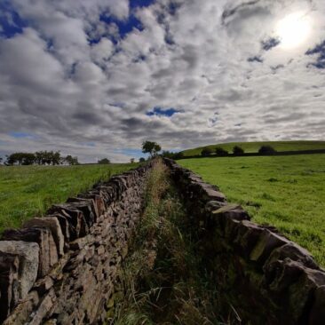 Path going up Norr Hill