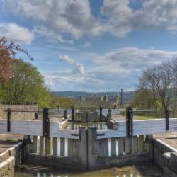 Top of the Locks at Five Rise by Andrew Hutchinson