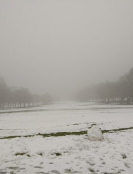 St-Ives Golf Course under Snow