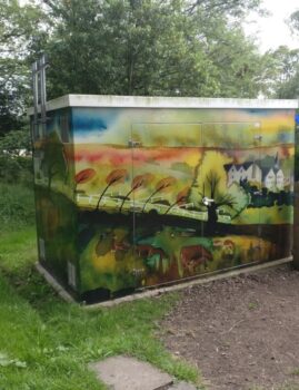 Jane Fielder Street Art at Prince of Wales Park