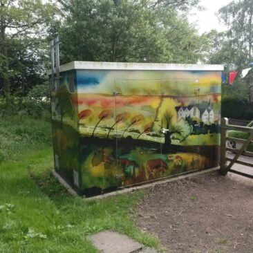Jane Fielder Street Art at Prince of Wales Park
