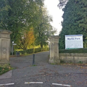 Myrtle Park entrance on Myrtle Grove