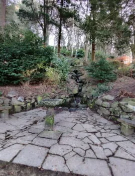 Water features at Prince of Wales Park