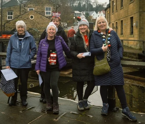 Jingle Bell Stroll 2022 - Stop at Five Rise Locks