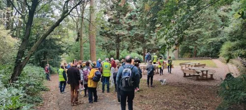 Group of people in Prince of Wales Park