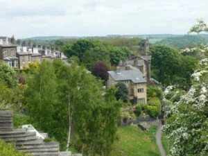 View of Baildon from Bank Walk